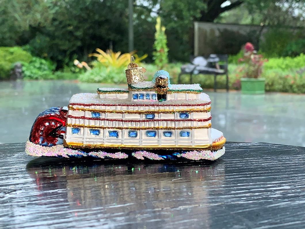 Riverboat Christmas Ornament